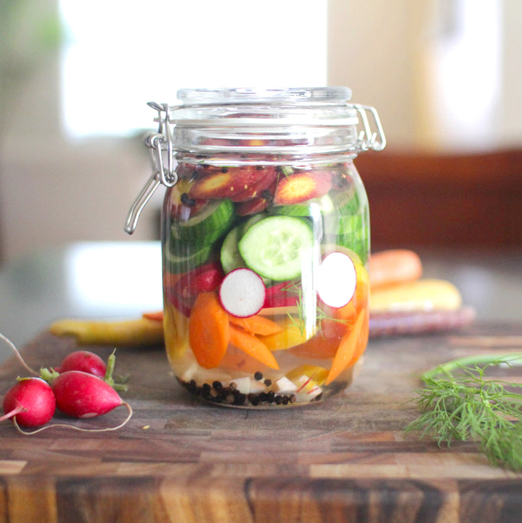 EASY LACTO-FERMENTED VEGGIES