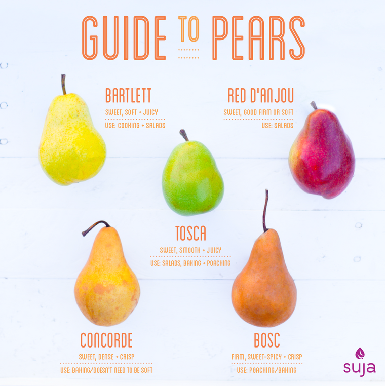 Guide to Different Types of Pears