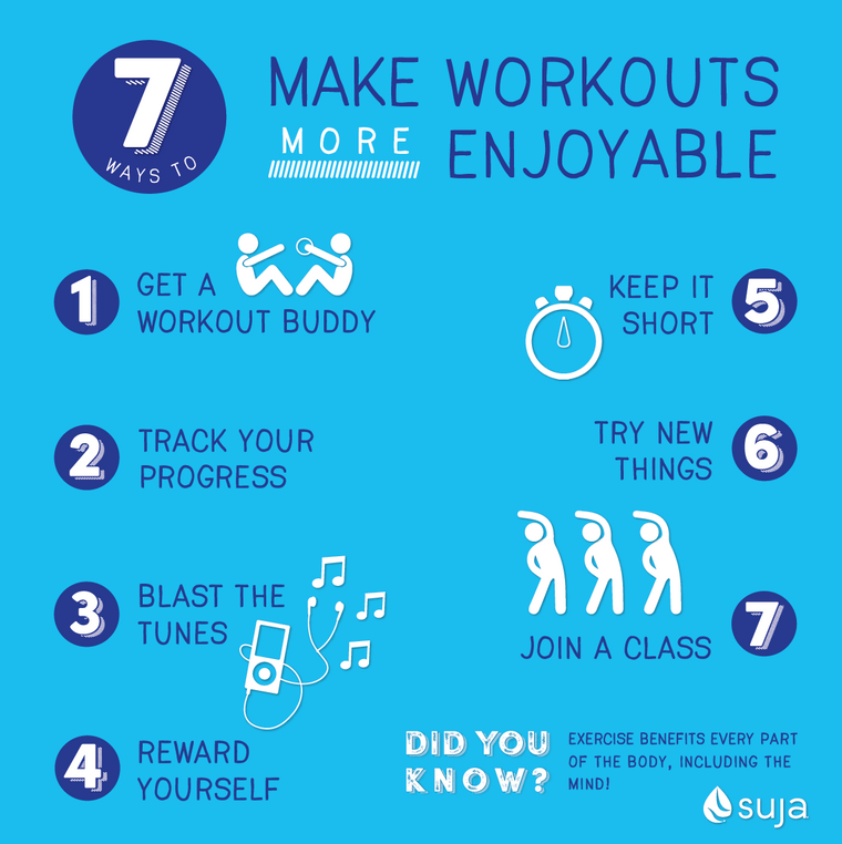 7 Ways to Make Workouts More Enjoyable