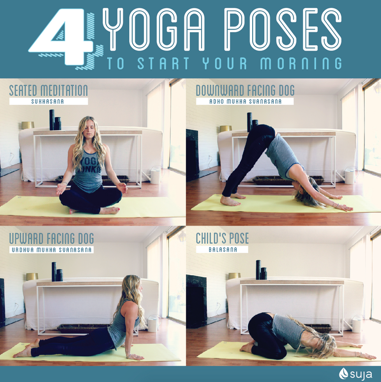 4 Morning Yoga Poses to Start Your Day