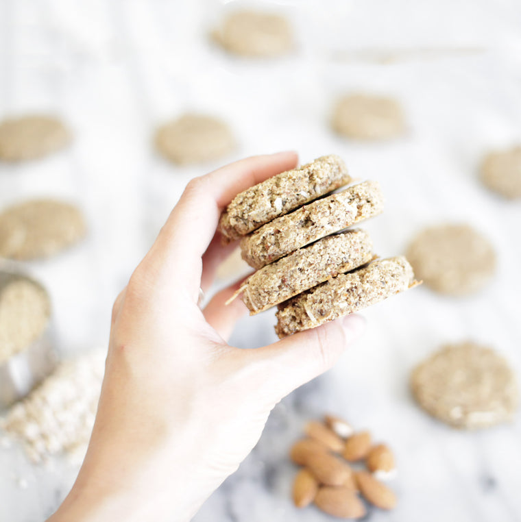 Almond Pulp Oatmeal Cookies Recipe (Vegan & GF)