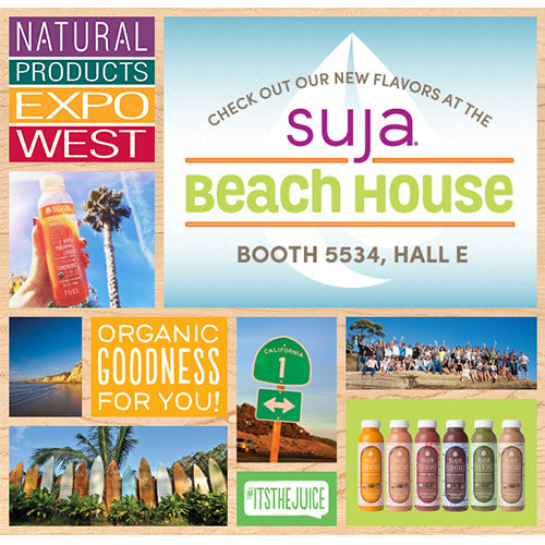 Visit Suja Juice at Expo West 2014!