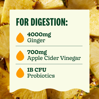 Digestion Ginger Pineapple Shot