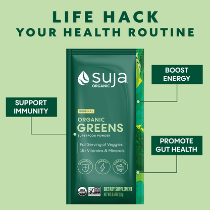 Suja Organic Greens Powder Trial Pack - Free